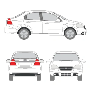 AVEO SEDAN (T250, T255)