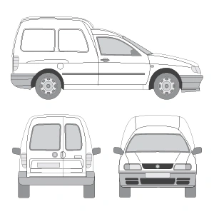 CADDY II KOMBI (9K9A)