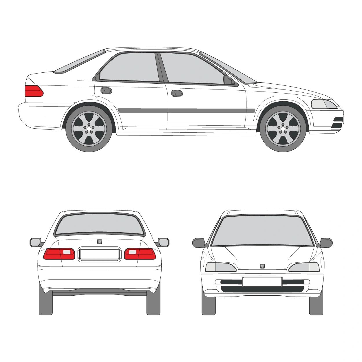 CIVIC VI SEDAN (EJ, EK)