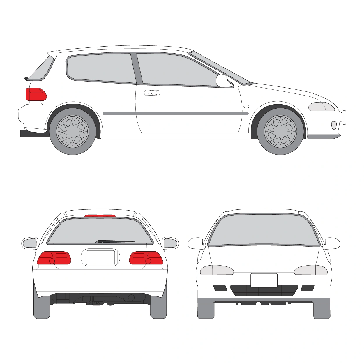 CIVIC V HATCHBACK (EG)