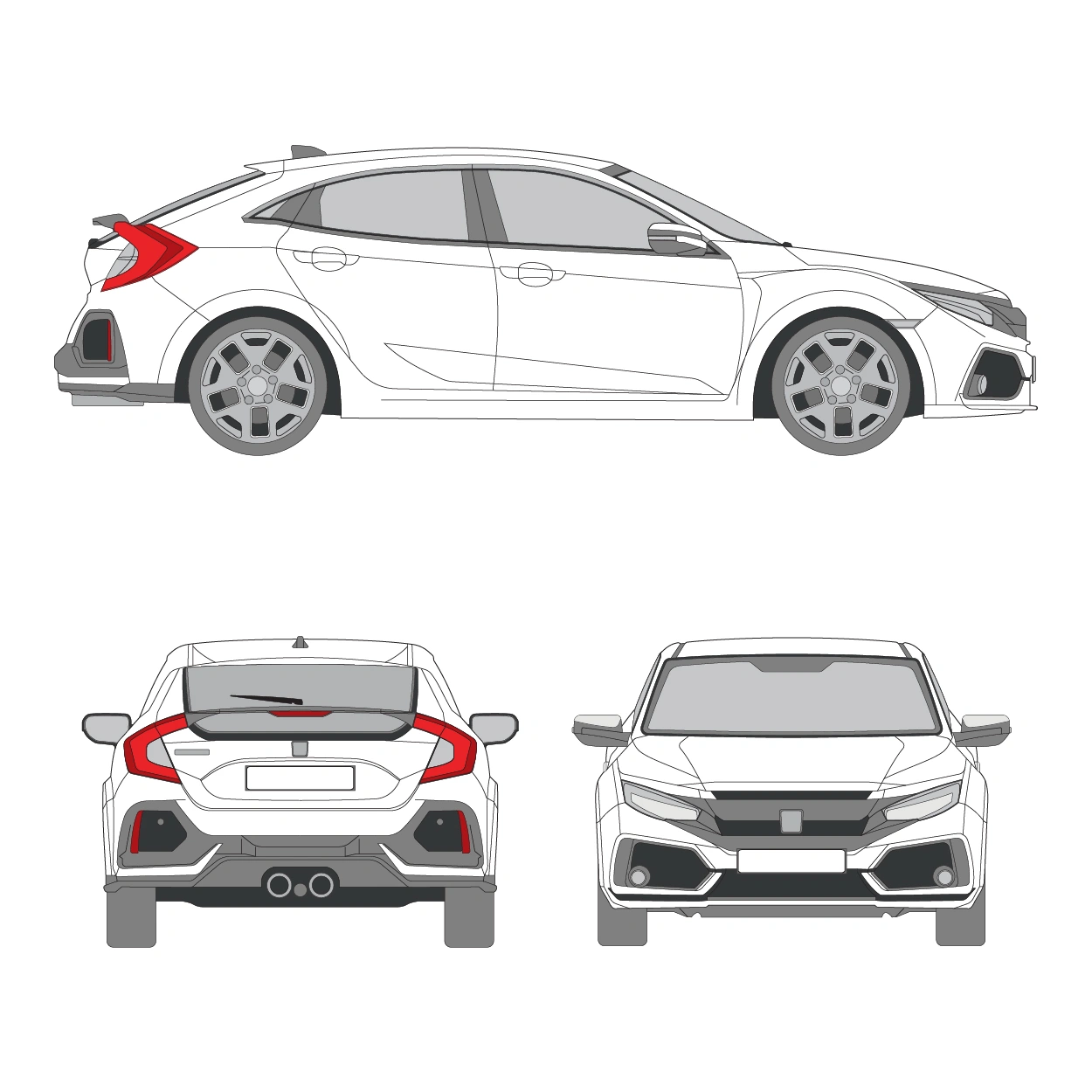 CIVIC X HATCHBACK (FC_,FK)