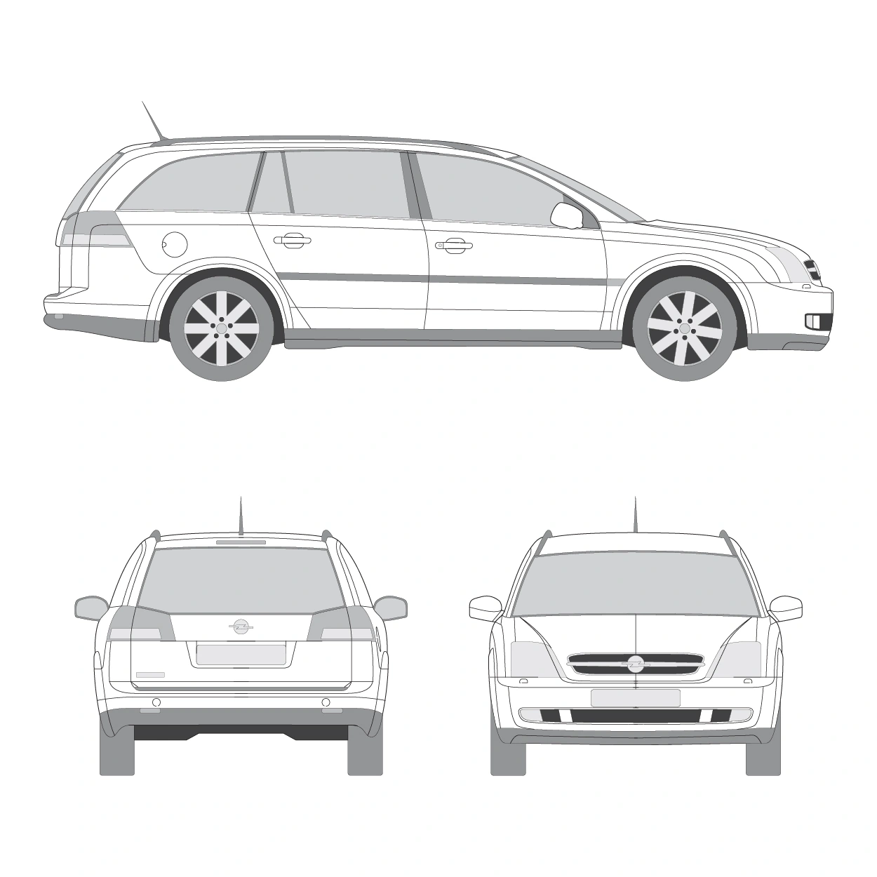 VECTRA MK II (C) KOMBI (Z02)