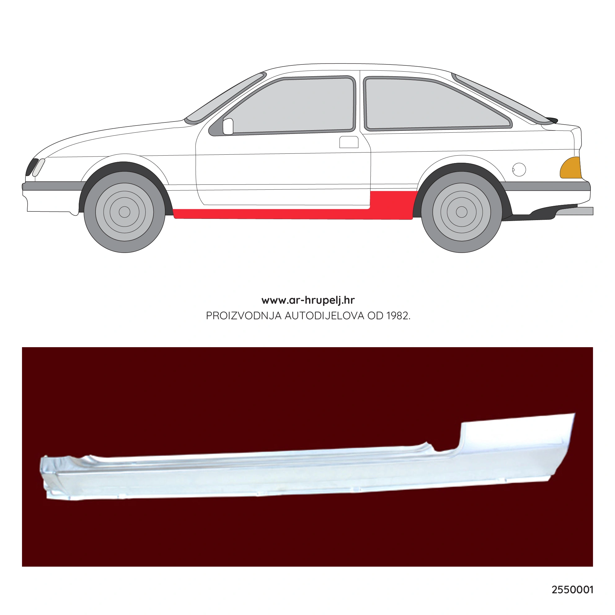 FORD SIERRA (GBG, GB4)