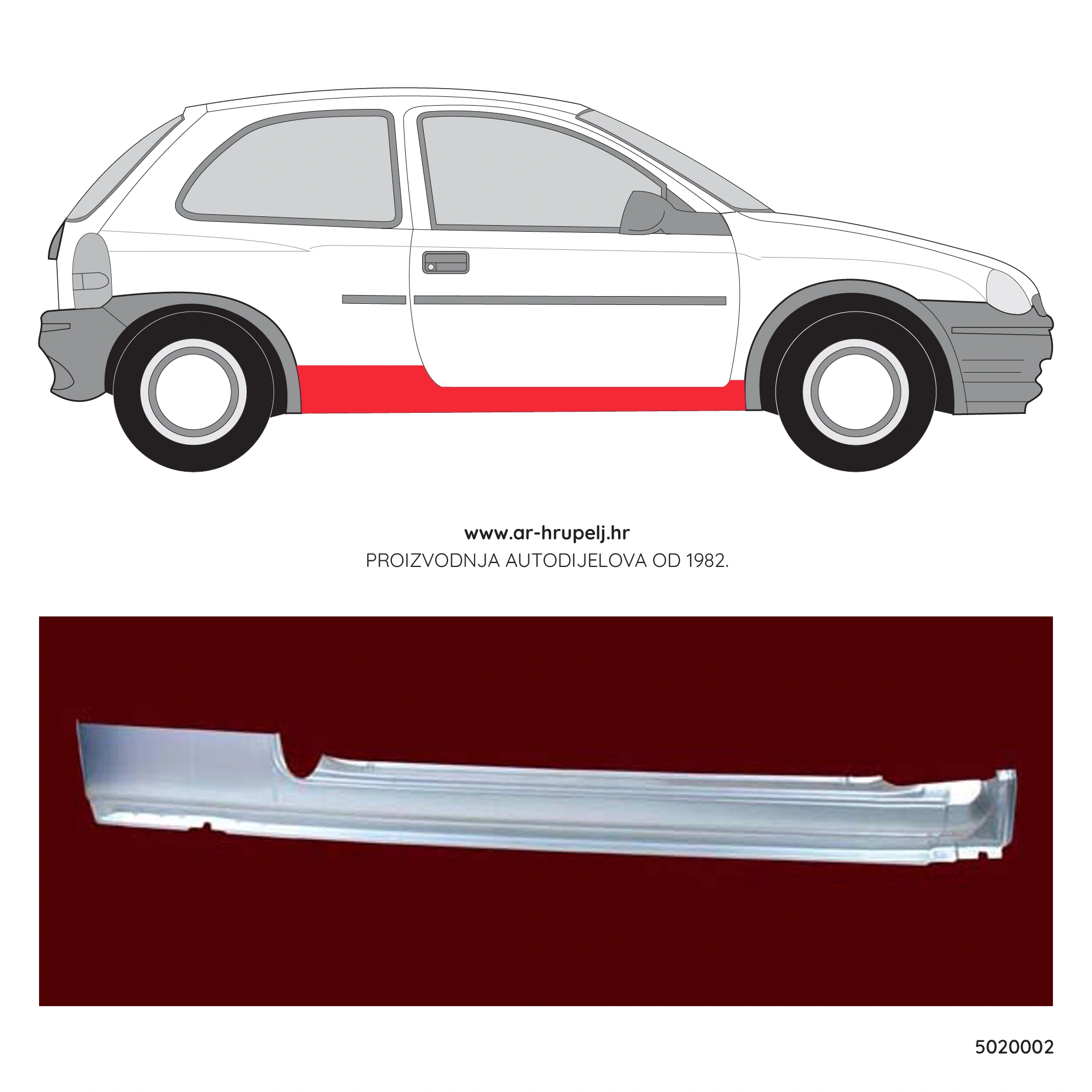 OPEL CORSA A TR (S83)