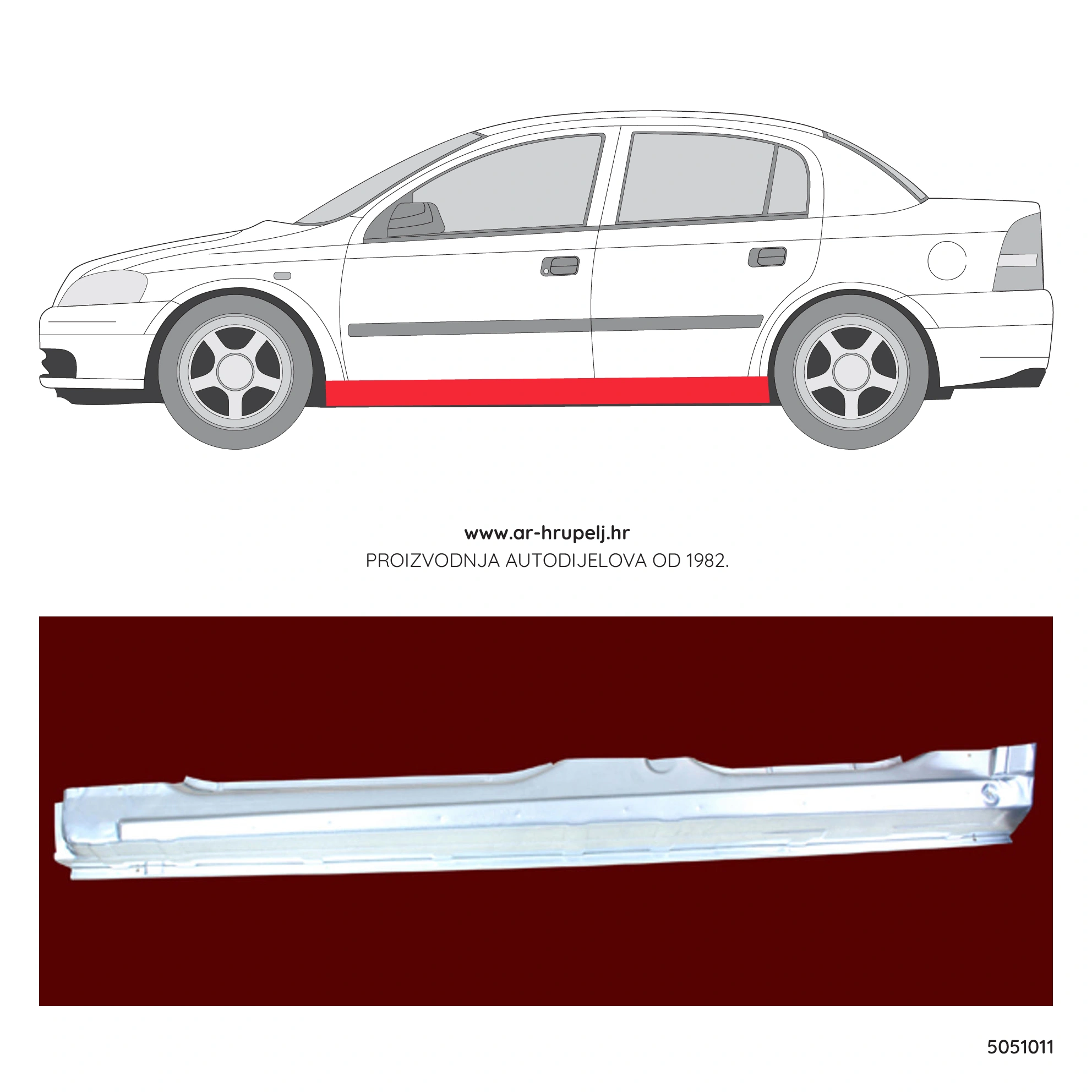 OPEL ASTRA G SEDAN (T98)