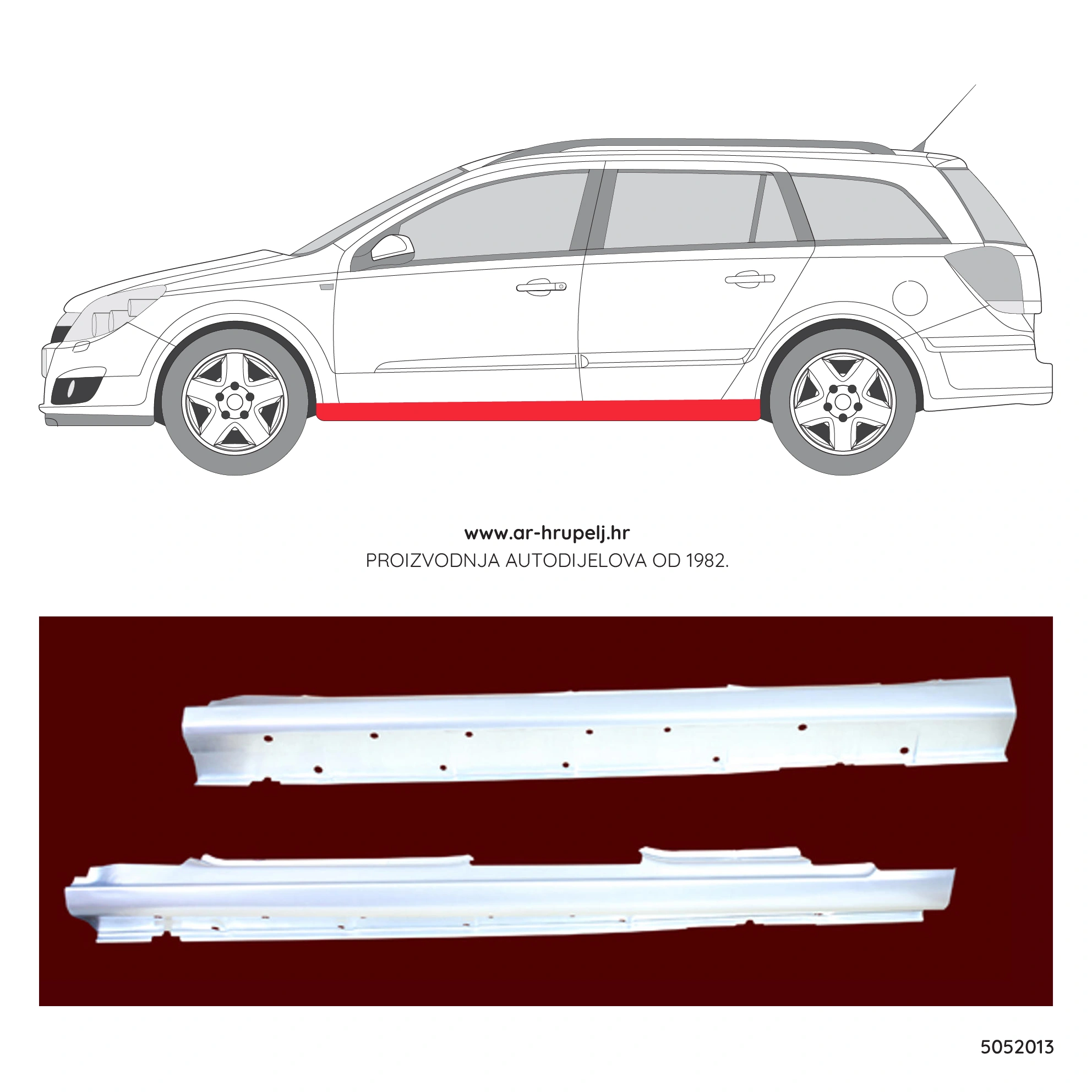 VAUXHALL ASTRA MK V (H) KOMBI (A04)