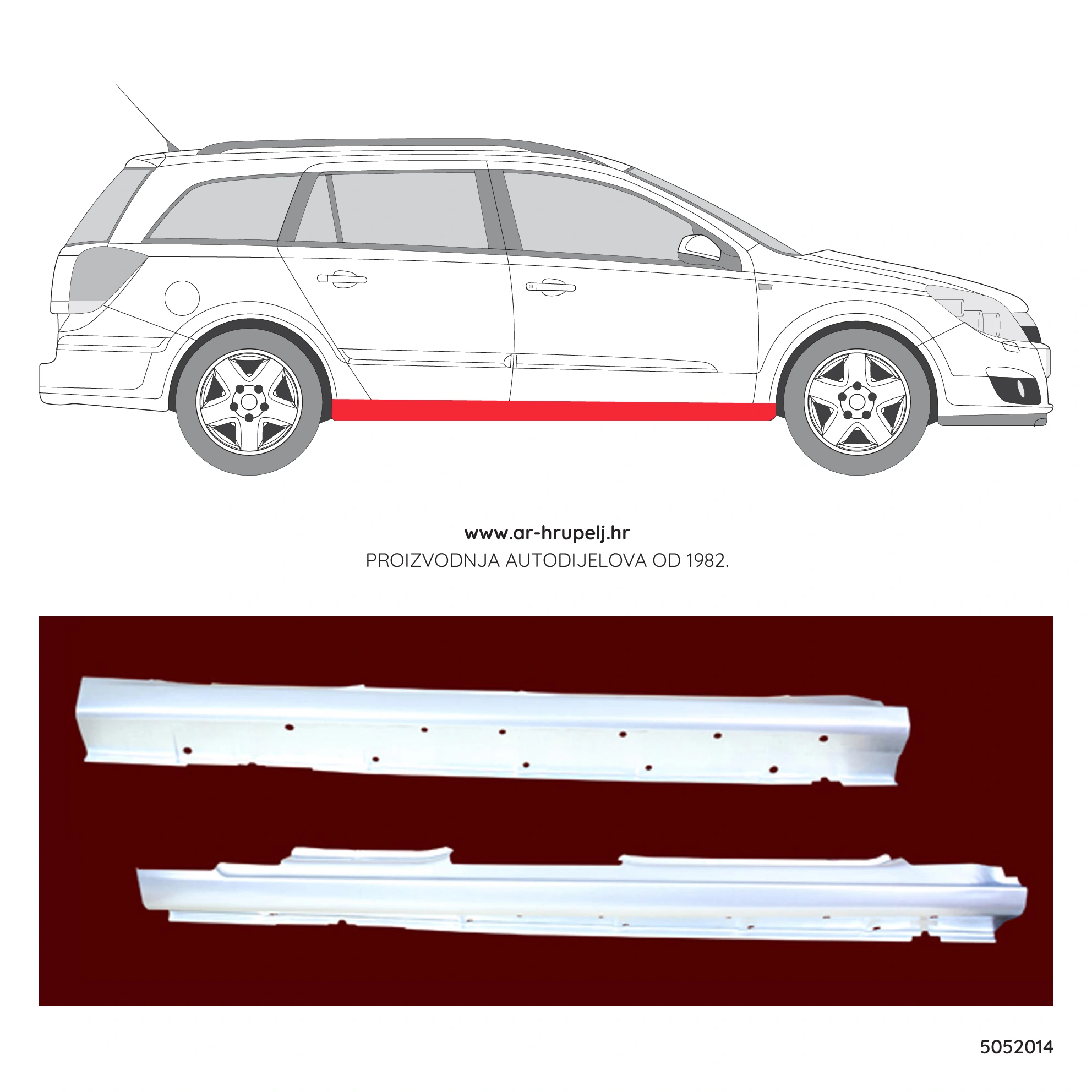 VAUXHALL ASTRA MK V (H) KOMBI (A04)
