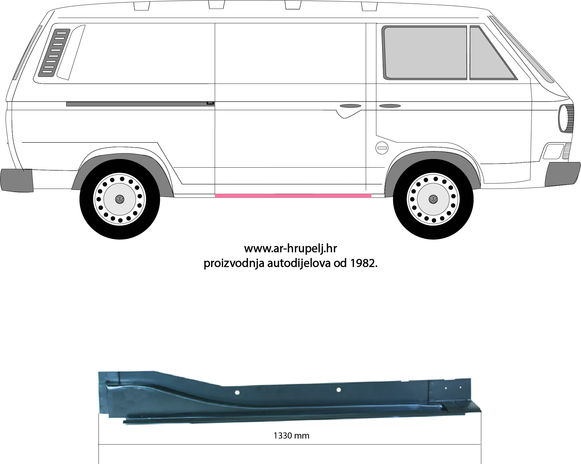 VW TRANSPORTER III KOMBI