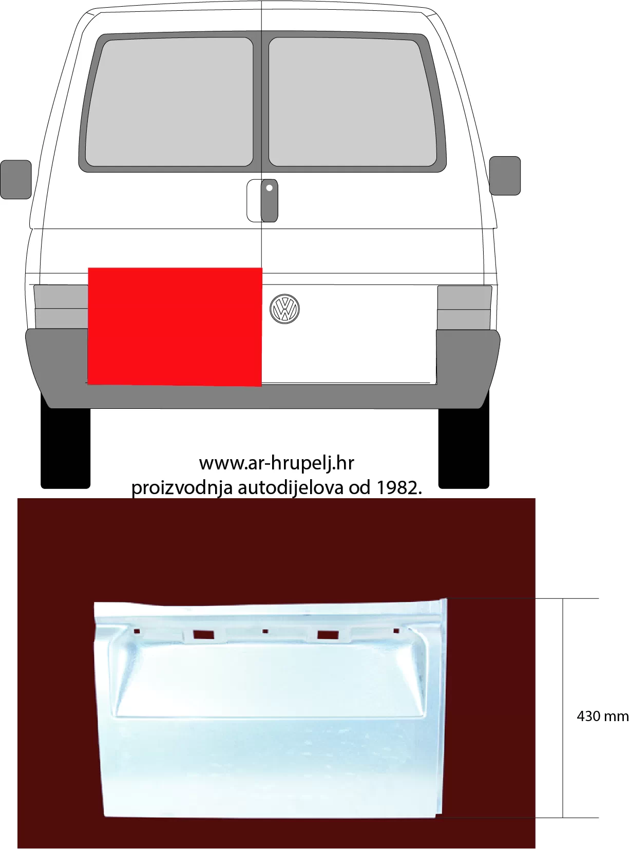 VW TRANSPORTER / CARAVELLE IV BUS (70XB, 70XC, 7DB, 7