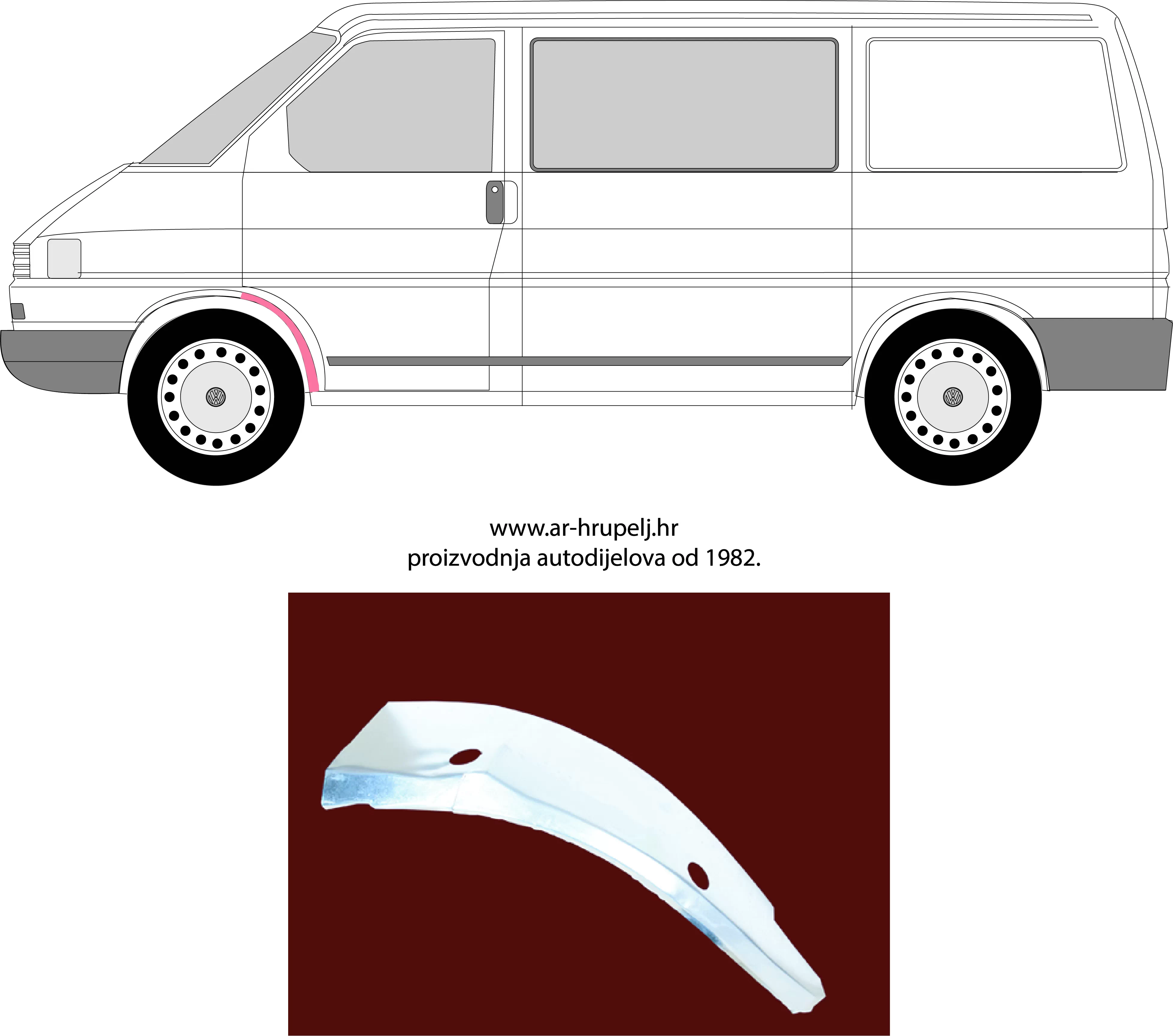 VW TRANSPORTER / CARAVELLE IV BUS (70XB, 70XC, 7DB, 7