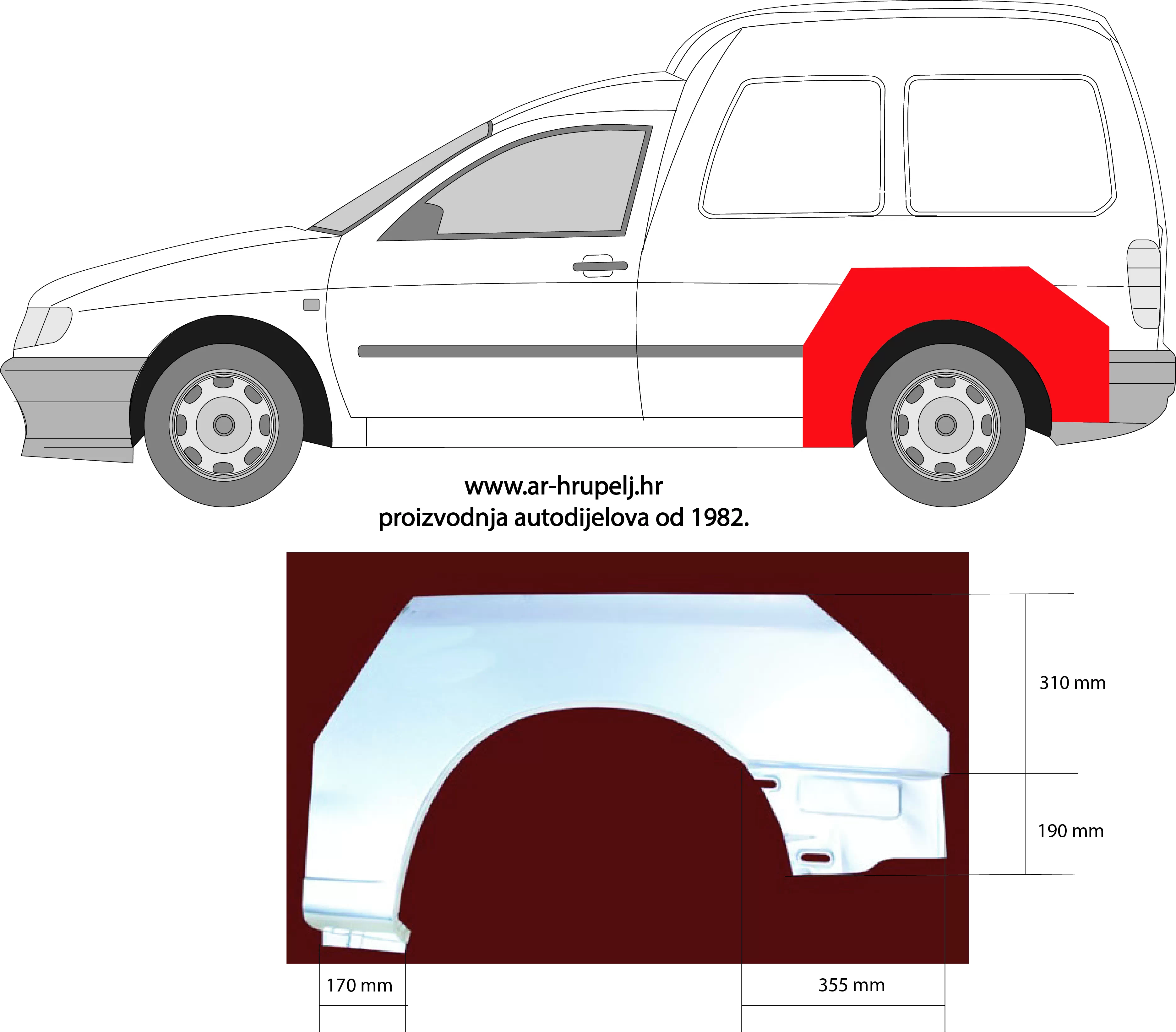 VW CADDY II KOMBI (9K9A)