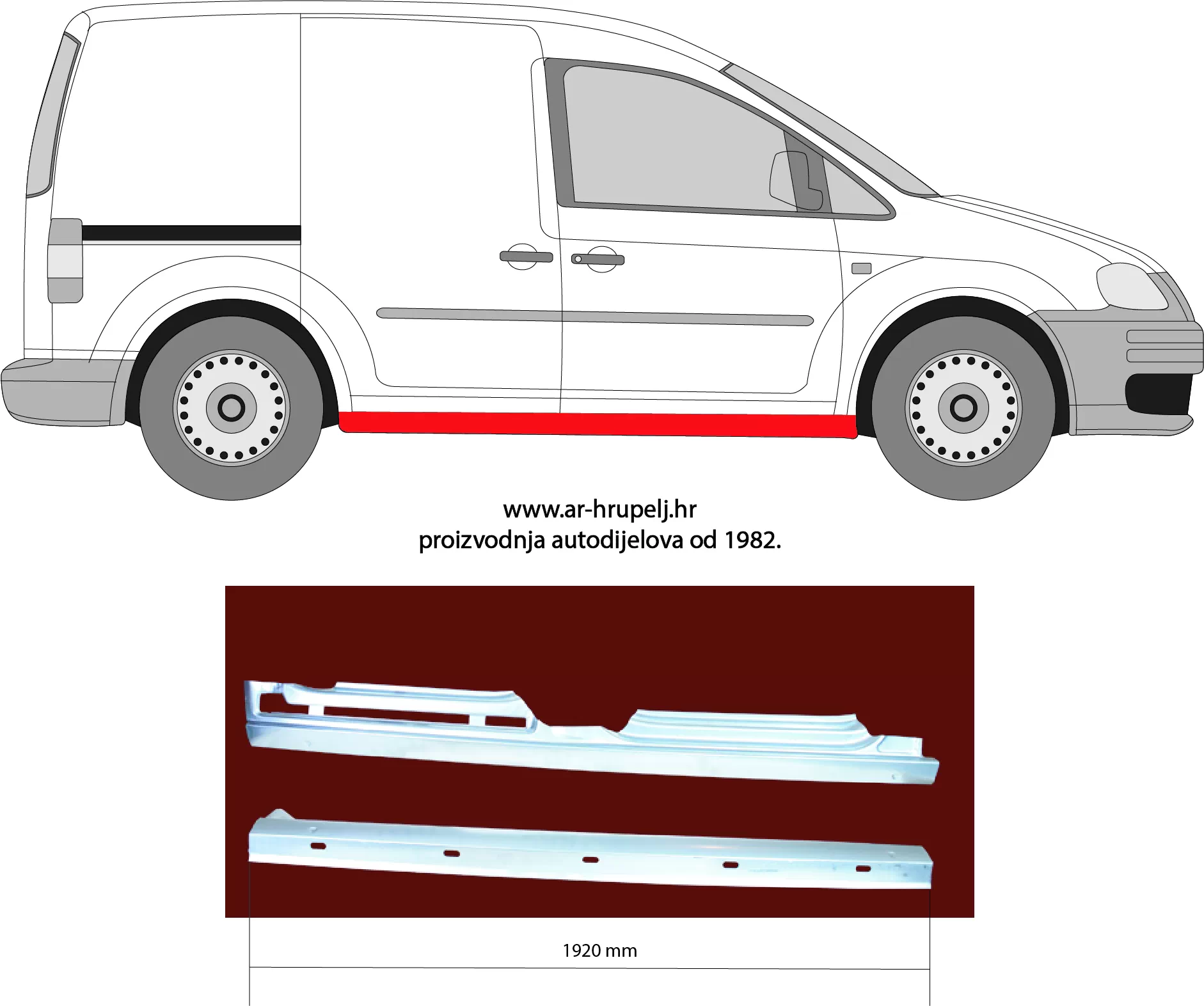 VW CADDY III VARIANT (2KB, 2KJ, 2CB, 2CJ)